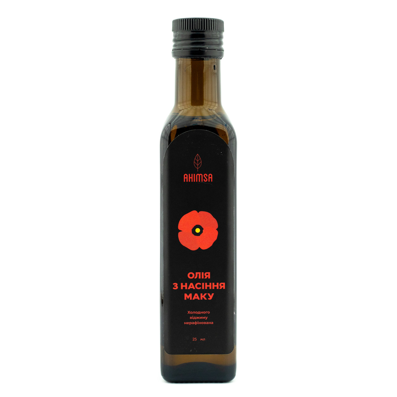 Олія макова сиродавлена 250 мл TM Ahimsa