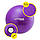 М'яч для пілатесу, йоги, реабілітації Cornix MiniGYMball 22 см XR-0225 Purple, фото 5