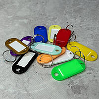 Брелок-бірка для ключів, офісний 20х50 мм