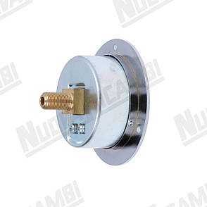 Манометр для кавомашини FAEMA E/61, 0-16 BAR, 1/8M плоский - обід Ø 71мм, основа Ø 52мм, фото 3