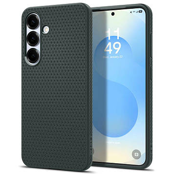 Чохол Spigen для Samsung Galaxy S25 - Liquid Air, Abyss Green (ACS09001)