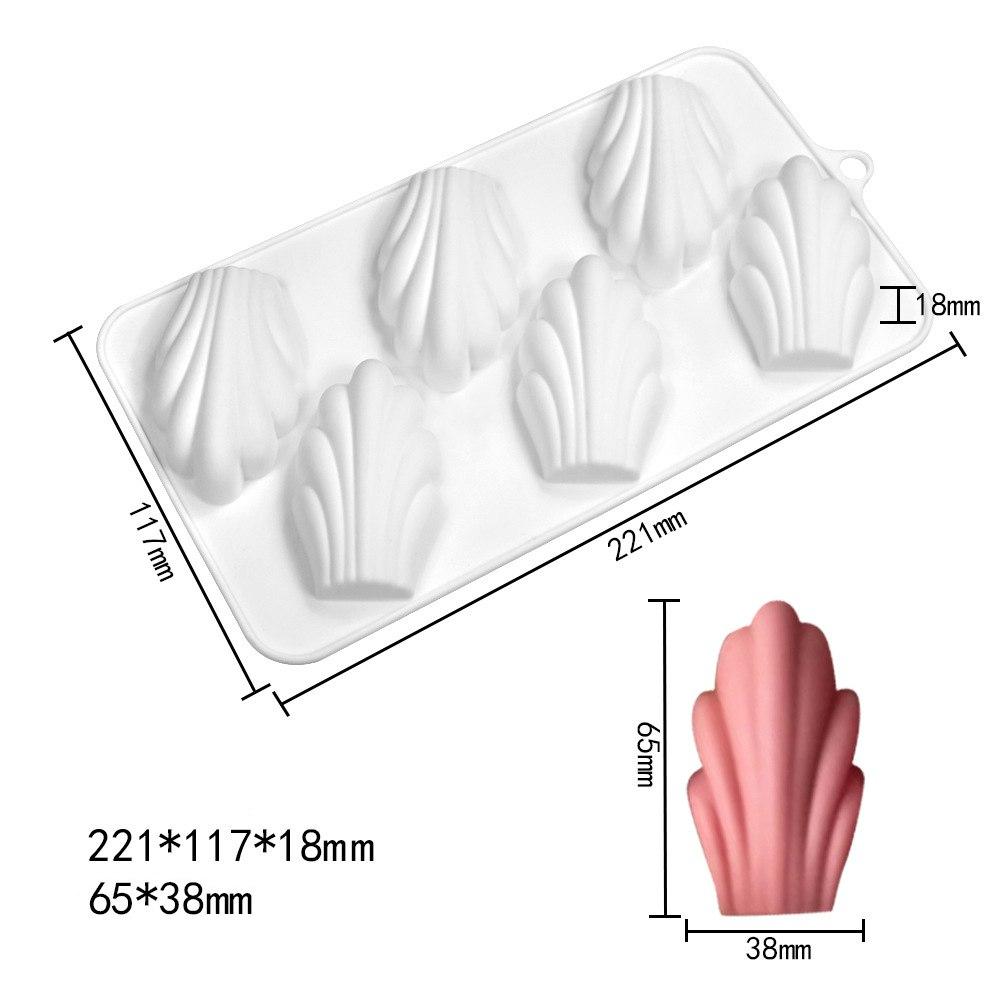 Форма силіконова Мадлен 6 шт., фото 1