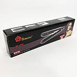 Випрямляч для волосся, Топ випрямляч для волосся, Гребінець випрямляч плойка випрямляча EM-55, фото 4