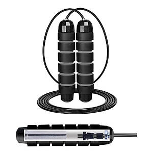 Скакалка швидкісна для кросфіту Cornix Speed Rope Classic з обтяженням XR-0352 Black
