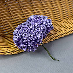 Квітка гіпсофіли з пінопласту 8 см - бузковий