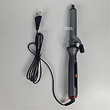 Плойка для завивки волосся RAF 55Вт, стайлер для волосся з керамічним покриттям Сірий R441, фото 4