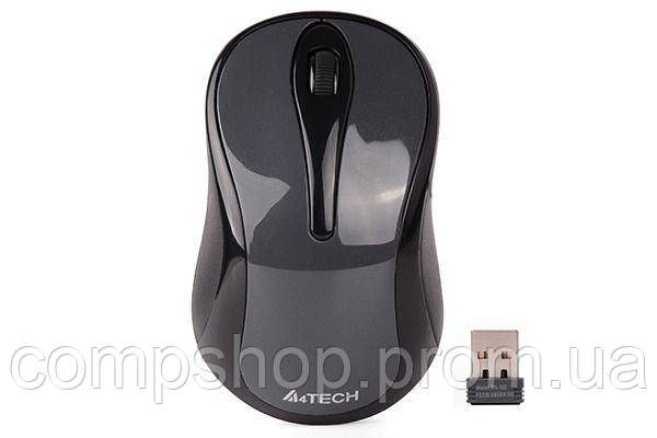 Миша A4Tech G3-280NS Glossy grey Wireless (код 135611), фото 1