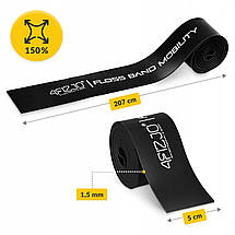 Стрічка компресійна для флоссингу 4FIZJO Floss Band 207 x 5 x 0.15 см 4FJ0520 Poland, фото 5