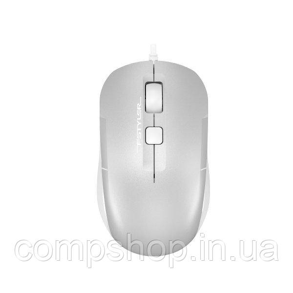 Миша A4Tech FM26 (Icy White) (код 143677)