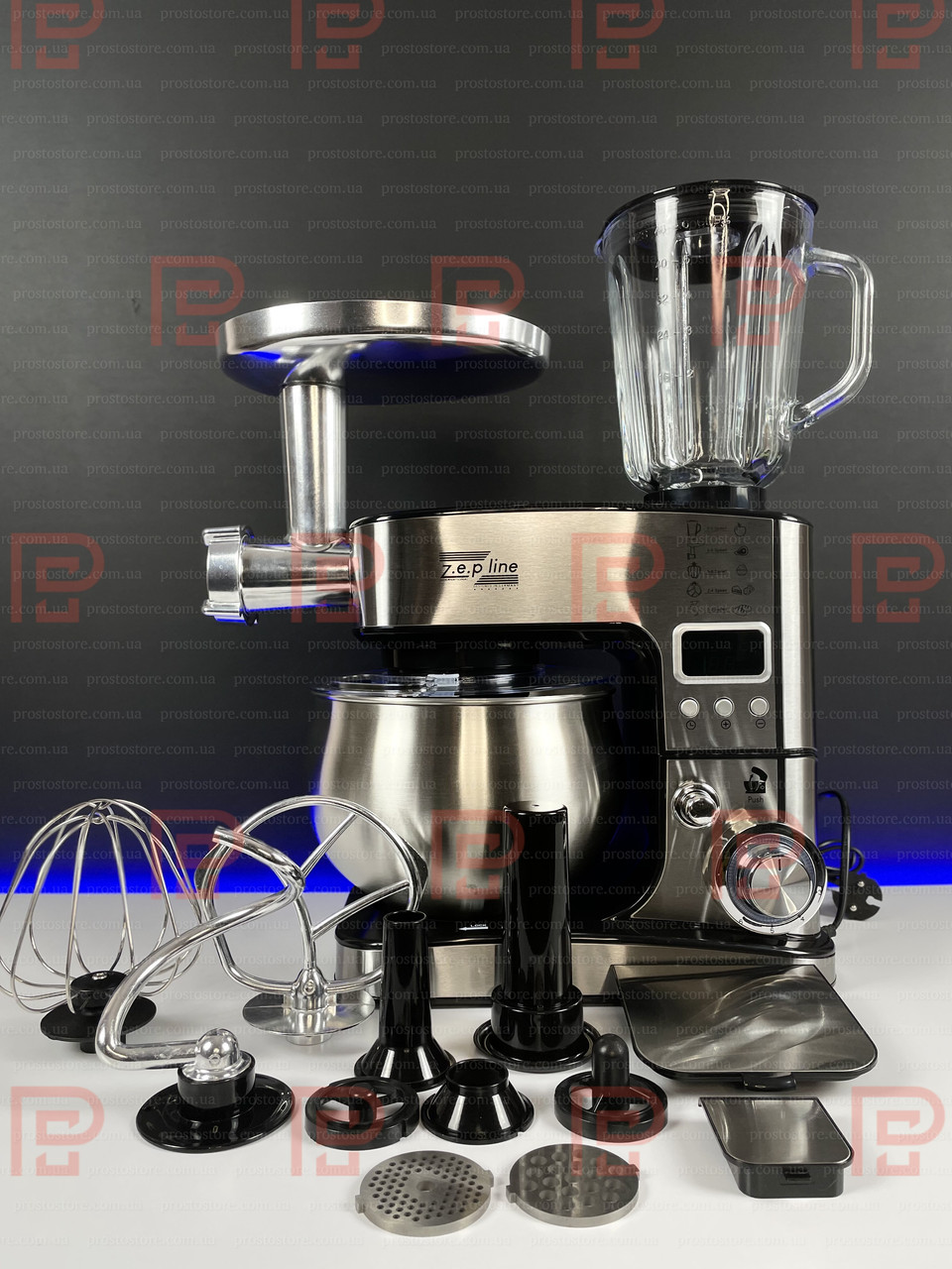 Комбайн Top Kitchen Kenwood Кенвуд 7в1, потужністю 4500Вт та чашею 6 л – стильне та потужне рішення для кухні та кондитерських