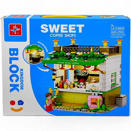 Конструктор Kingdom Block Кавʼярня 620 елементів LX.A3805