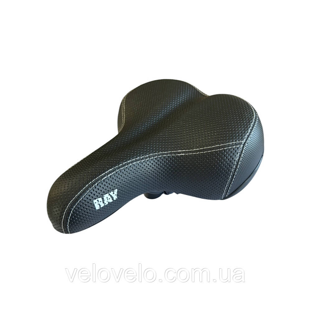 Сідло RAY N710 25,5 x 21 см із замком та демпферами, фото 1