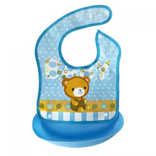 Слинявчик з кишенькою, блакитний [tsi162827-TSI], фото 1