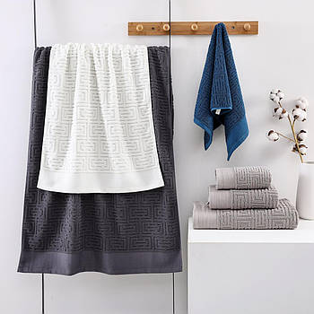 Кухонний рушник махровий Греція 34х74 см. упаковка 12 шт.