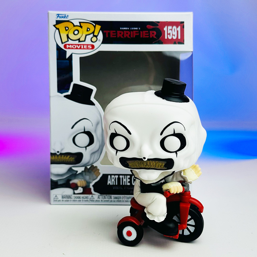 Фігурка Funko POP - Terrifier - Art The Clown With Bike, 80706