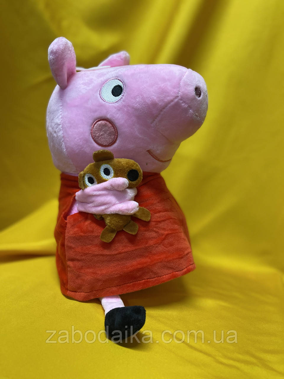 Велика м'яка іграшка Свинка Пеппа 14744 сім'я, фото 1