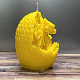 Свічка Дракон Гра престолів з бджолиного воску, фото 4