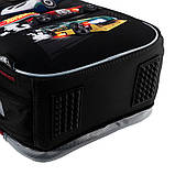Рюкзак шкільний каркасний Kite Education Hot Wheels 36.5x27x15.5 см, 14 л, чорний (115-130 см), фото 10