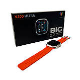 Смарт-годинник BIG V200 Ultra IP65 Gold, фото 6