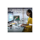 Клавіатура бездротова Logitech K950 Bluetooth/Wireless UA Off-White, фото 7