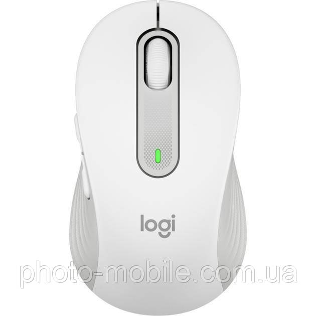 Комп'ютерна миша Logitech бездротова Signature M650 for Business Large Off-White