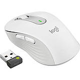 Комп'ютерна миша Logitech бездротова Signature M650 for Business Large Off-White, фото 4