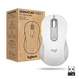 Комп'ютерна миша Logitech бездротова Signature M650 for Business Large Off-White, фото 5
