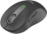 Комп'ютерна миша бездротова Logitech Signature M650 L Graphite, фото 3