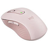 Комп'ютерна миша бездротова Logitech Signature M650 L Rose, фото 5