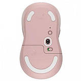 Комп'ютерна миша бездротова Logitech Signature M650 L Rose, фото 7
