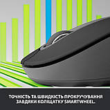 Комп'ютерна миша бездротова Logitech Signature M650 Graphite, фото 5