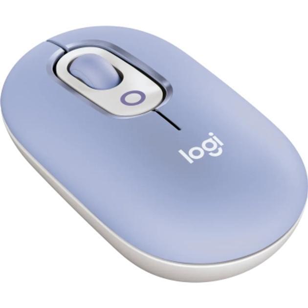 Комп'ютерна миша бездротова Logitech POP Mouse With Emoji Bluetooth Lilac