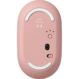 Комп'ютерна миша бездротова Logitech POP Mouse With Emoji Bluetooth Rose, фото 7