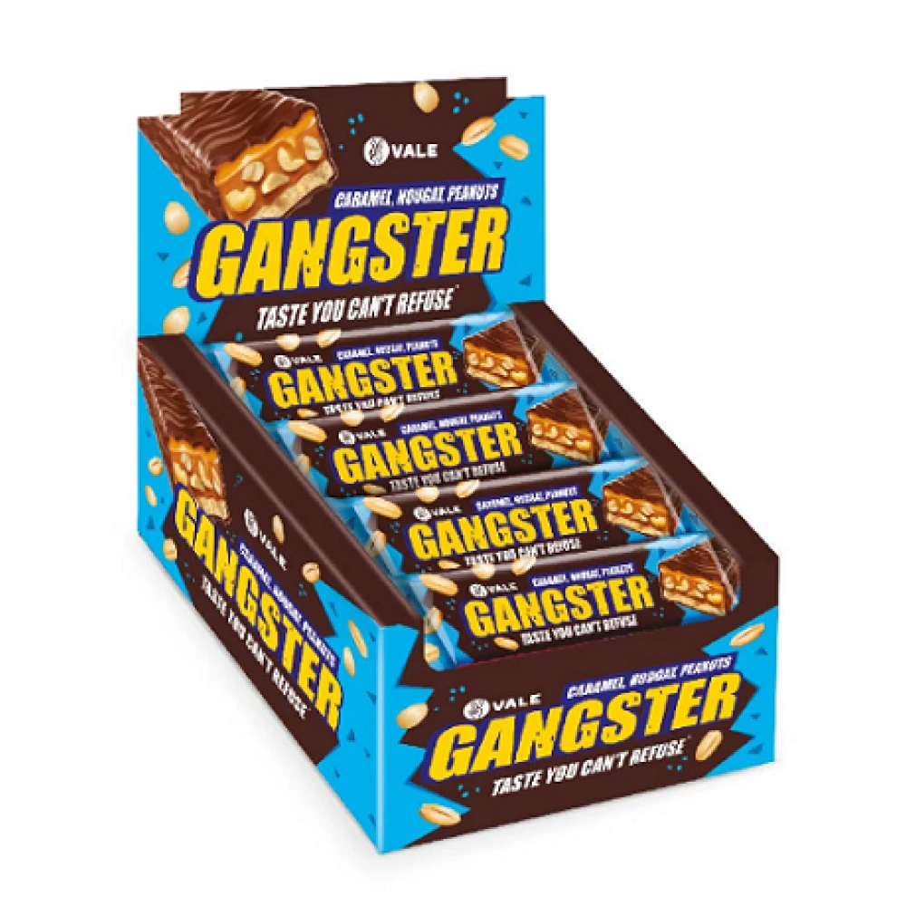 Gangster - 20x50g Caramel-Nougat-Peanut