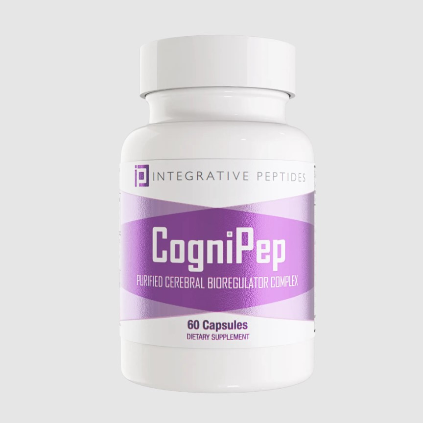Integrative Peptides CogniPep / Пептиди для покращення когнітивного здоров'я та функції мозку 60 капсул