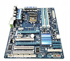 Материнська плата S1156 Intel P55 Gigabyte GA-P55A-UD3 PM 4*DDR3 ATX бу