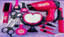 Дитячий перукарський набір LOVELY STYLING на 12 деталей iC227