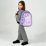 Шкільний набір Kite Education Sweetheart SET_K25-555S-7 (рюкзак, пенал, сумка, ланчбокс, пляшка) 115-130 см, фото 11