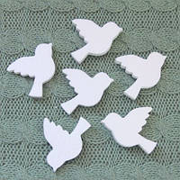 Птички 10 см, декор на 8 марта, декор к празднику из пенопласта