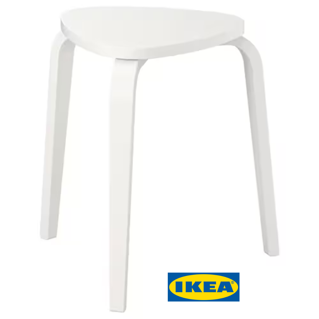 Табурет IKEA KYRRE (ІКЕА КИРРЕ). 00491531. Білий