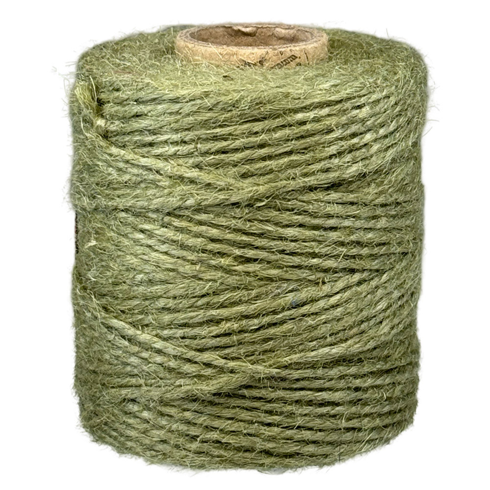 Шпагат джутовий оливковий 2мм х 135м 150г, фото 1