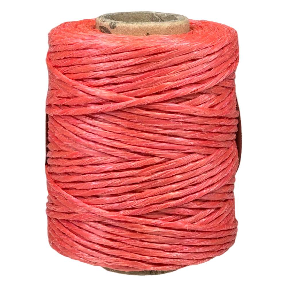 Шпагат поліпропіленовий червоний 2мм х 90м 100г, фото 1