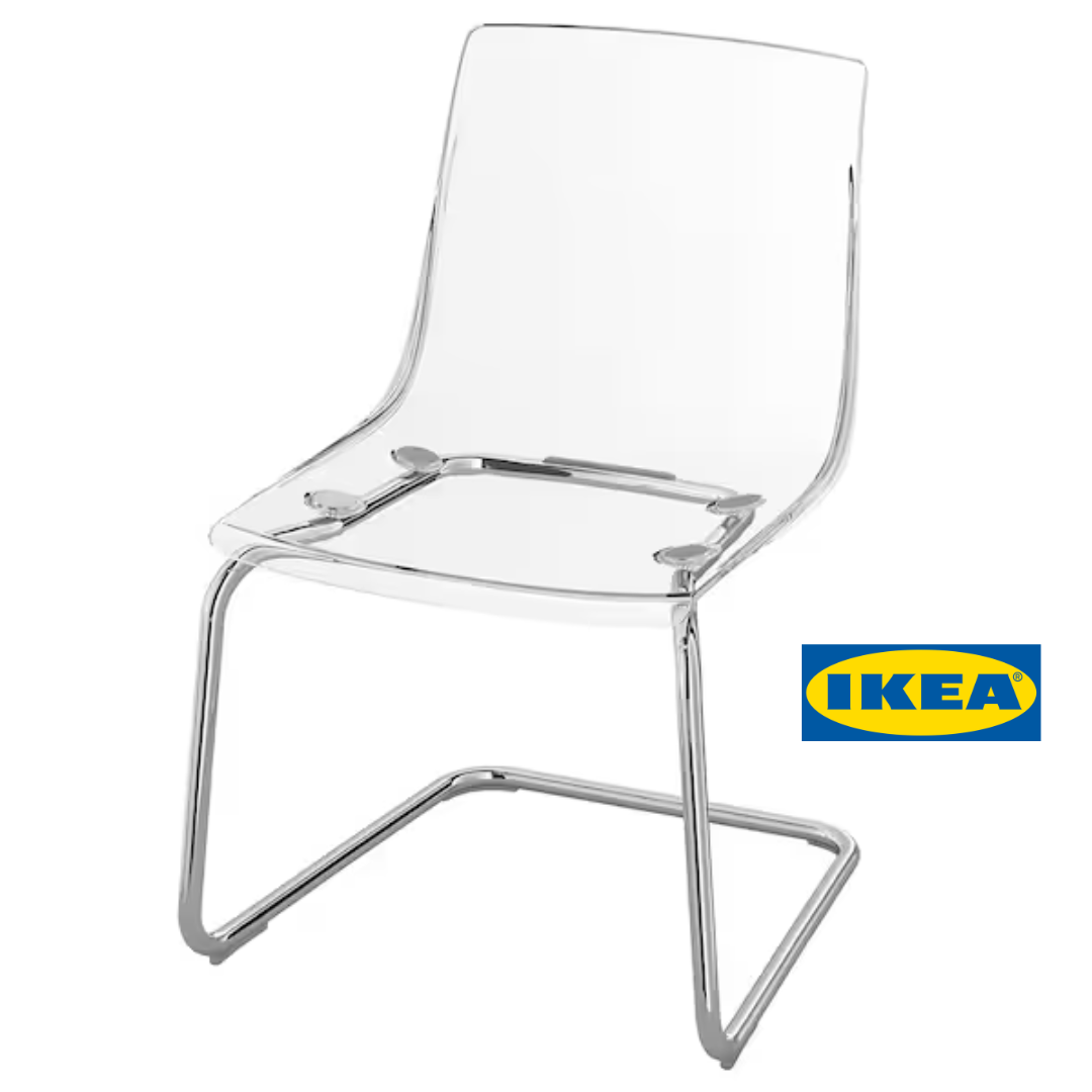 Стілець IKEA TOBIAS Прозорий 803.496.71