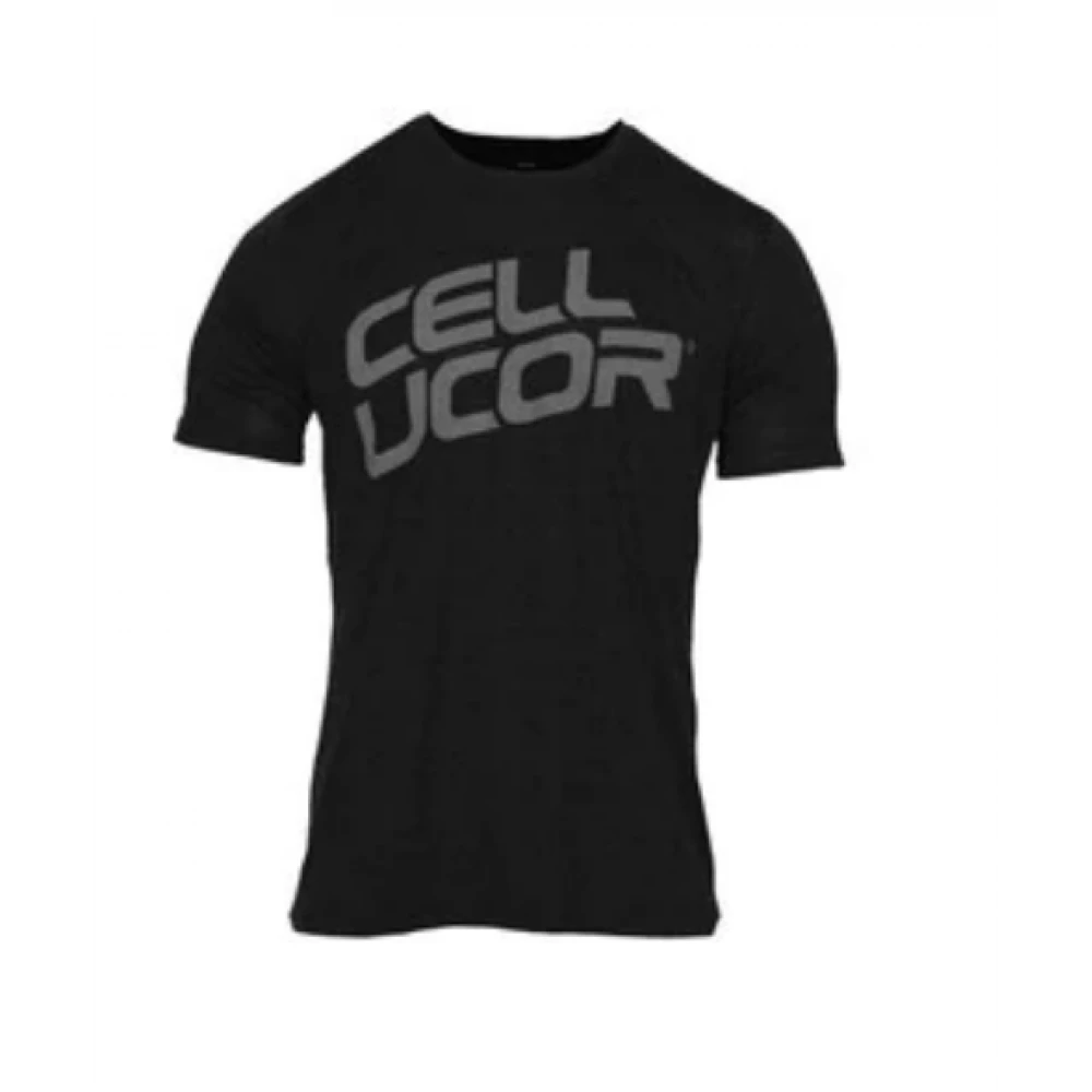 Vintage Stacked Tee - Large Black