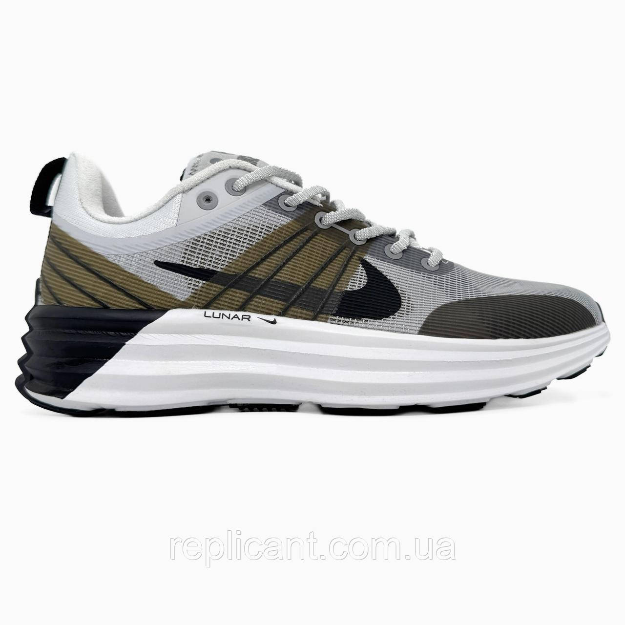 Мужские кроссовки Nike Lunar Roam White/Khaki кросівки Nike, фото 1
