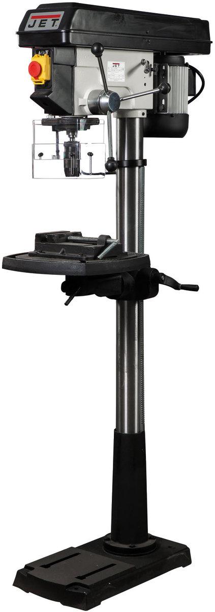 Свердлильний верстат JET JDP-17F : 230В, 1(0.55)кВт. МК-3 Ø≤25 мм. 12 шв. 160 - 3330об. Зроби це - Vdalo