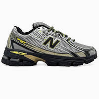 Мужские кроссовки New Balance  740 Silver/Yelow/Black кросівки New Balance