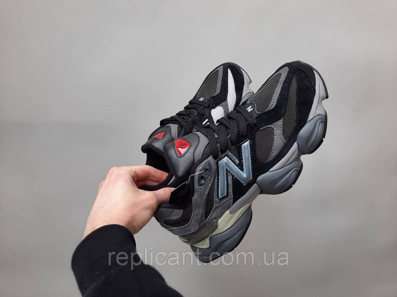 Чоловічі кросівки New Balance 9060 black gray кросівки New Balance