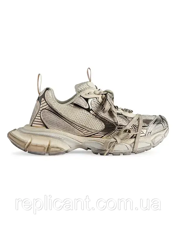 Женские кроссовки Balenciaga GOLDEN BEIGE premium кросівки Balenciaga, фото 1