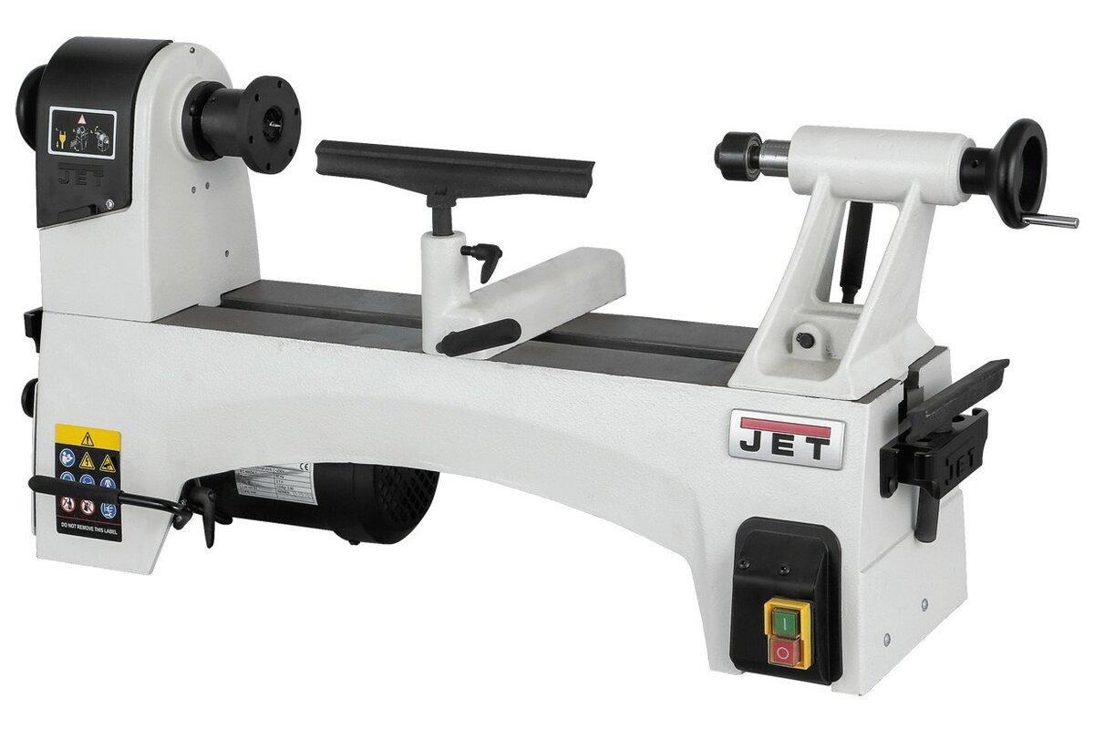 Токарний верстат по дереву JET JWL-1221 : 230В, 0,73(0,56)кВт. Ø=318/240 мм. конус MK2. 6 шв. Зроби це - Vdalo